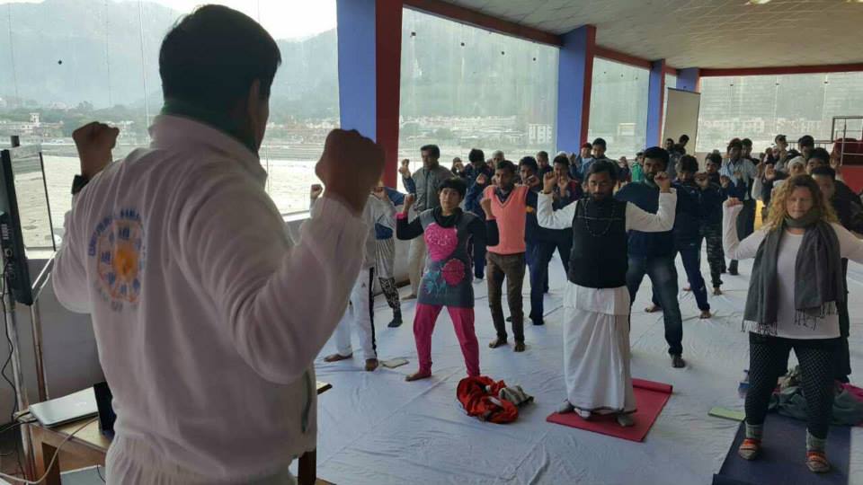 mantak chia as a yoga teacher in india